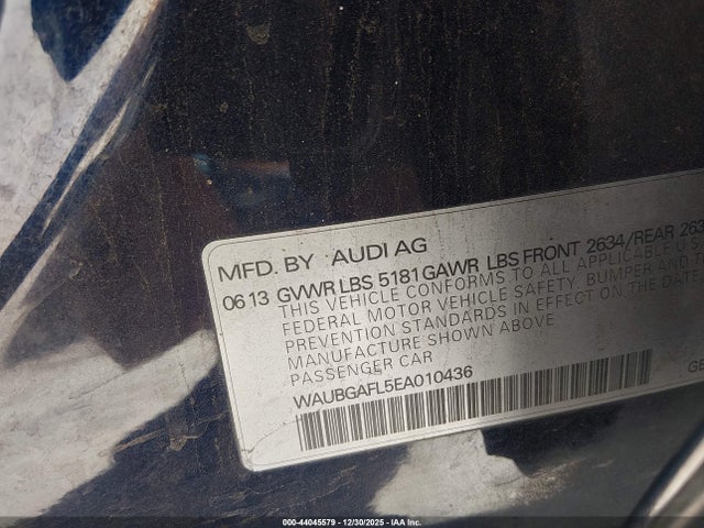 2014 AUDI S4 WAUBGAFL5EA010436 Photo 8