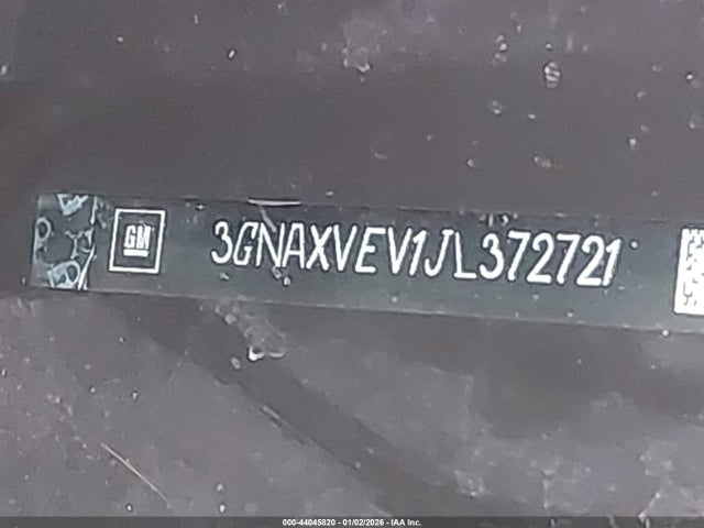 3GNAXVEV1JL372721 Chevrolet Equinox Premier
