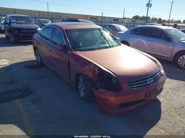 2006 INFINITI G35 JNKCV51E76M508875
