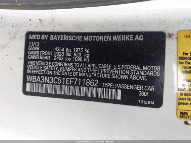 2014 BMW 428I WBA3N3C51EF711862 Photo 8