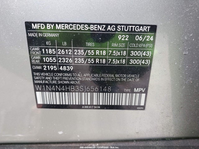 2025 MERCEDES-BENZ GLA 250 W1N4N4HB3SJ656148 Photo 8