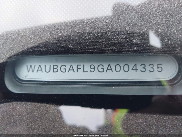 2016 AUDI S4 WAUBGAFL9GA004335 Photo 8