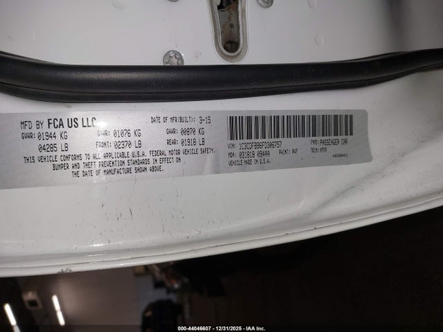 2015 DODGE DART 1C3CDFBB6FD306757 Photo 8