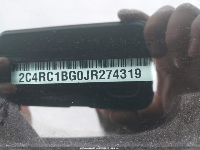 Продаж на аукціоні авто 2018 Chrysler Pacifica Touring L, vin: 2C4RC1BG0JR274319, номер лоту: 44046656