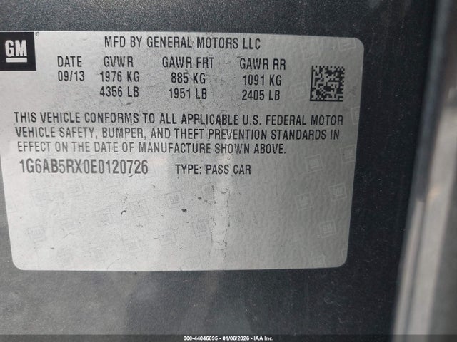 2014 CADILLAC ATS 1G6AB5RX0E0120726 Photo 8