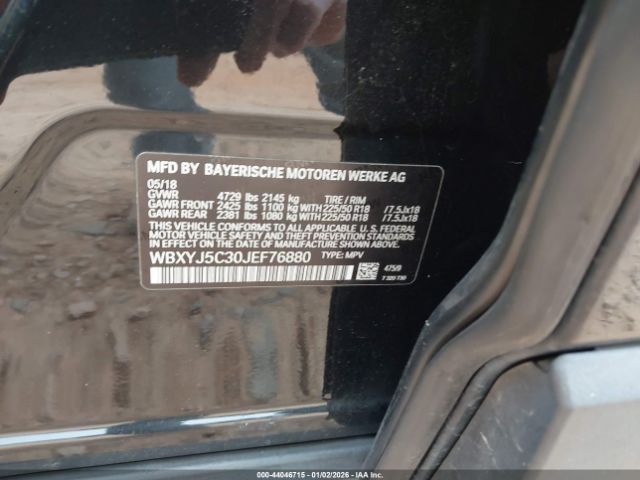 2018 BMW X2 WBXYJ5C30JEF76880 Photo 8