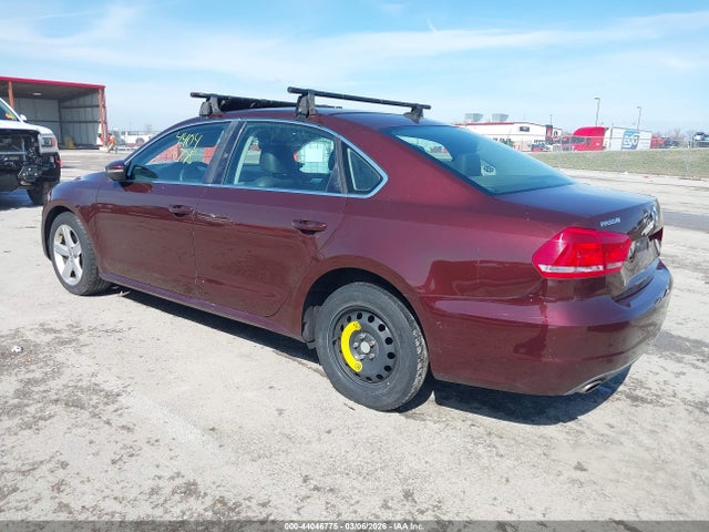 44046775 :رقم المزاد ، 1VWBH7A34CC087484 vin ، 2012 Volkswagen Passat 2.5l Se مزاد بيع