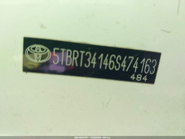 2006 TOYOTA TUNDRA 5TBRT34146S474163 Photo 8