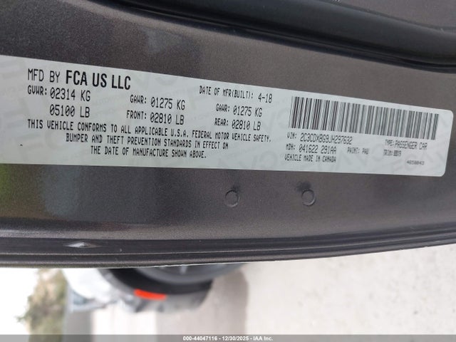 Dodge Charger Sxt Rwd 2018 2C3CDXBG9JH297632 Image 9