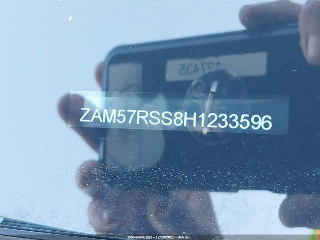 2017 MASERATI GHIBLI ZAM57RSS8H1233596 Photo 8