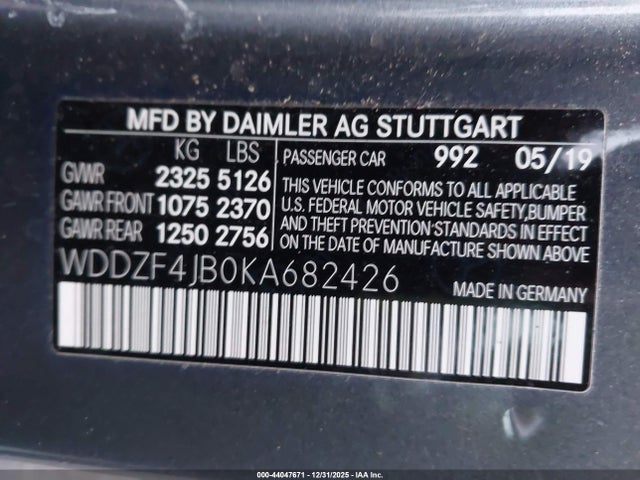 Mercedes-Benz E 300 2019 WDDZF4JB0KA682426 Image 9