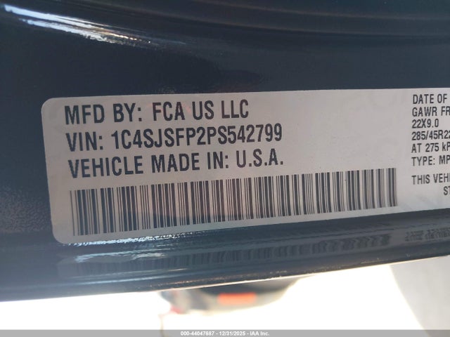 2023 JEEP GRAND WAGONEER L 1C4SJSFP2PS542799 Photo 8