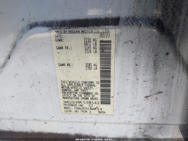 2023 NISSAN LEAF 1N4CZ1CV9PC558542 Photo 8