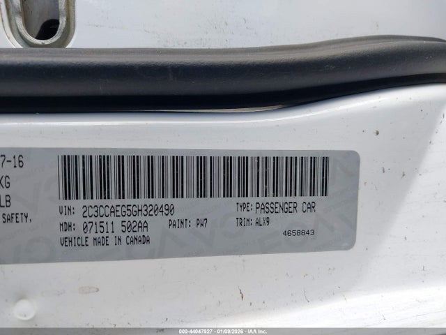 2C3CCAEG5GH320490 Chrysler 300C