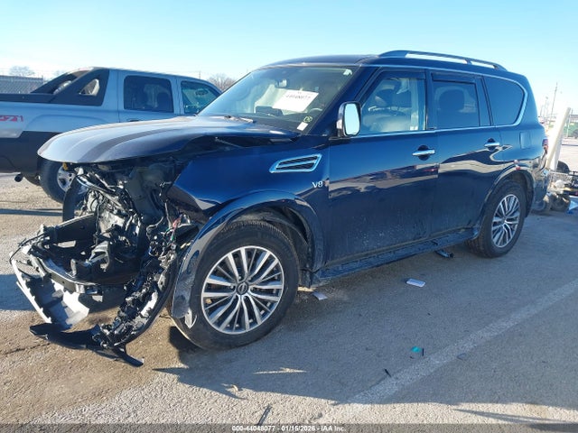 2021 Nissan Armada Sl 4wd მანქანა იყიდება აუქციონზე, vin: JN8AY2BB3M9790861, აუქციონის ნომერი: 44048077