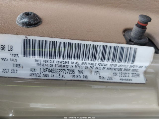 2002 JEEP WRANGLER 1J4FA49S62P717235 Photo 8