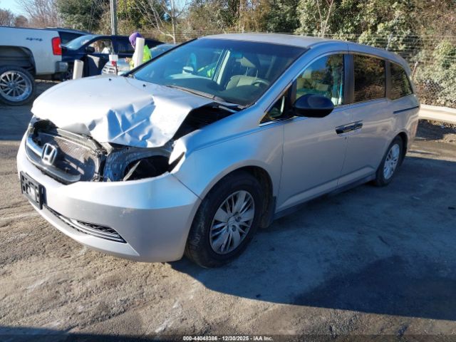 2014 HONDA ODYSSEY 5FNRL5H22EB045970 Photo 1