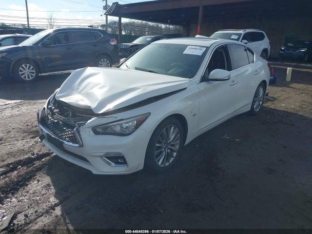 Продаж на аукціоні авто 2018 Infiniti Q50 3.0t Luxe, vin: JN1EV7ARXJM432749, номер лоту: 44048396