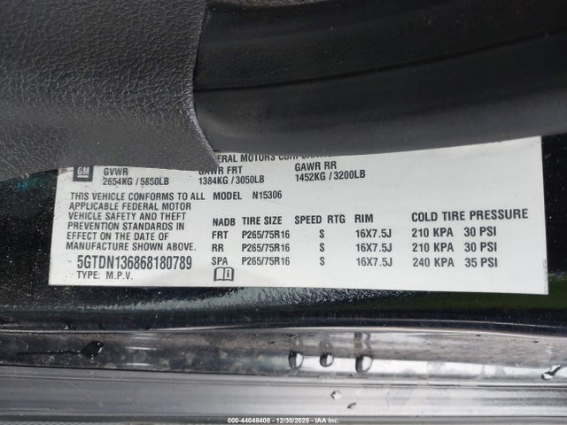 2006 HUMMER H3 SUV 5GTDN136868180789 Photo 8