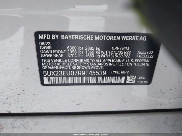 5UX23EU07R9T45539 BMW X5 Xdrive40i