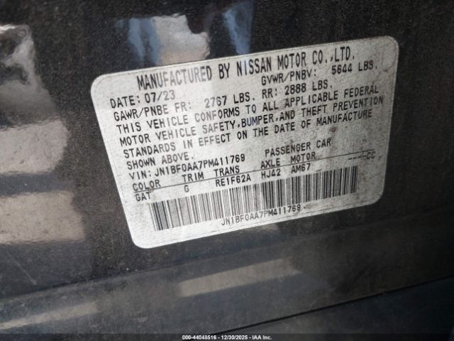 2023 NISSAN ARIYA JN1BF0AA7PM411769 Photo 8