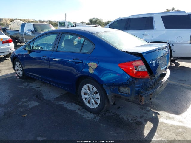 Продажа на аукционе авто 2012 Honda Civic Lx, vin: 19XFB2F59CE322733, номер лота: 44048560