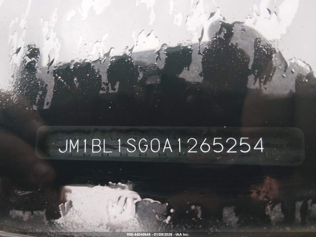 44048648 :رقم المزاد ، JM1BL1SG0A1265254 vin ، 2010 Mazda Mazda3 مزاد بيع