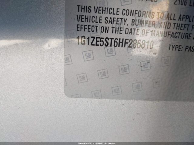 2017 CHEVROLET MALIBU 1G1ZE5ST6HF286810 Photo 8