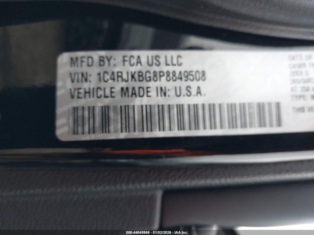 2023 JEEP GRAND CHEROKEE L 1C4RJKBG8P8849508 Photo 8