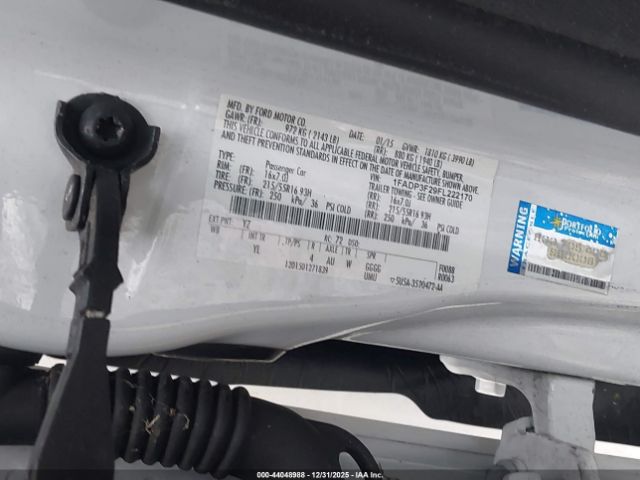 2015 FORD FOCUS 1FADP3F29FL222170 Photo 8