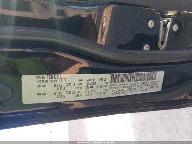 2018 JEEP COMPASS 3C4NJDAB4JT337463 Photo 8