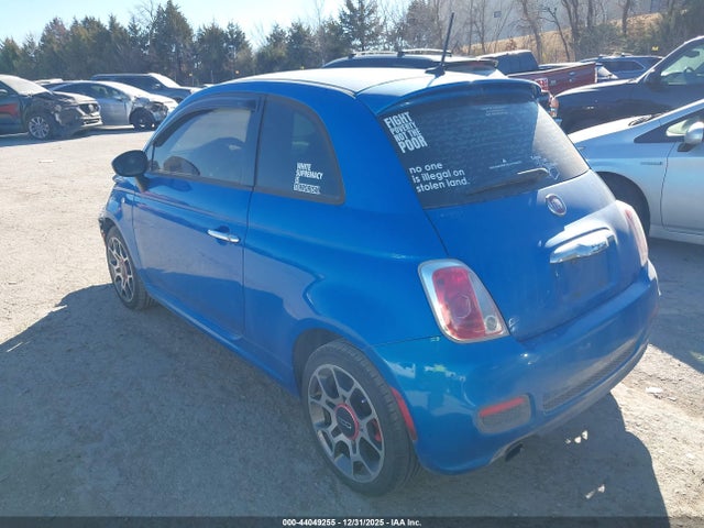 2015 FIAT 500 3C3CFFBR0FT741548 Photo 2