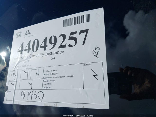 5UXUJ5C5XKLJ63774 BMW X4 M40i