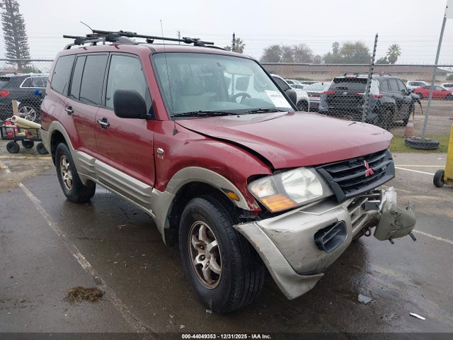 2001 MITSUBISHI MONTERO JA4MW31R01J034637