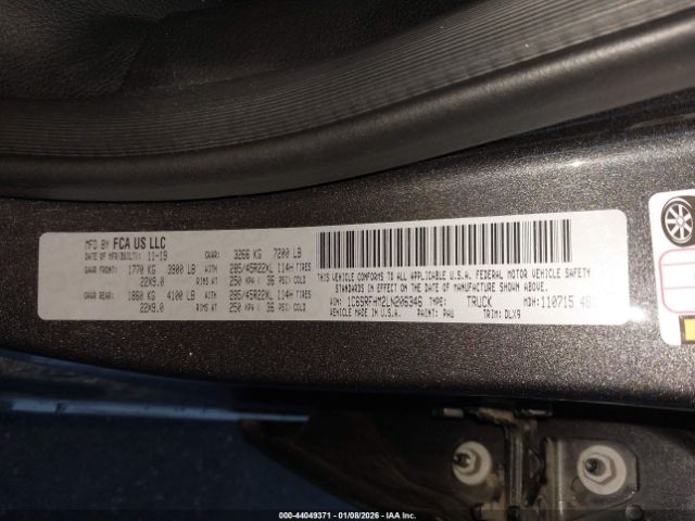 2020 RAM 1500 1C6SRFHM2LN206346 Photo 8