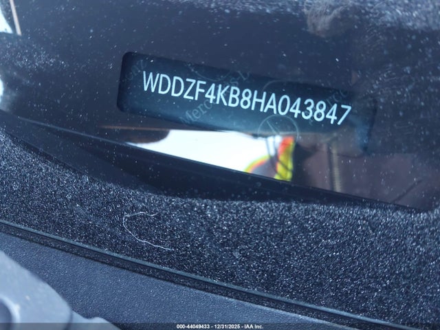 44049433 :رقم المزاد ، WDDZF4KB8HA043847 vin ، 2017 Mercedes-benz E 300 4matic مزاد بيع