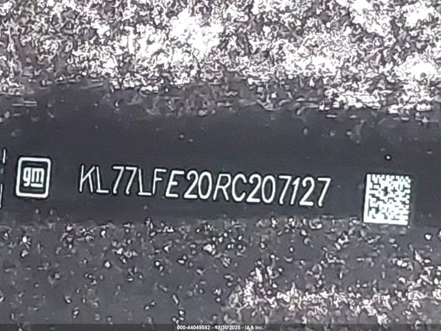 KL77LFE20RC207127 Chevrolet Trax Fwd Sp