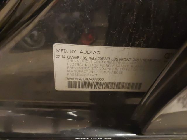 2014 AUDI A4 WAUFFAFLXEN033000 Photo 8