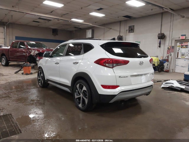 2018 Hyundai Tucson Limited მანქანა იყიდება აუქციონზე, vin: KM8J3CA26JU614344, აუქციონის ნომერი: 44049792