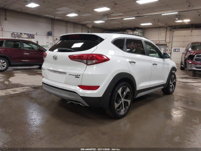 2018 Hyundai Tucson Limited მანქანა იყიდება აუქციონზე, vin: KM8J3CA26JU614344, აუქციონის ნომერი: 44049792