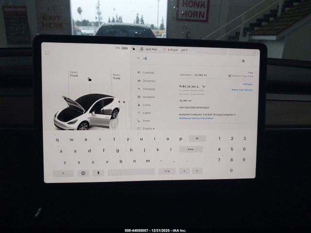 2023 TESLA MODEL Y 7SAYGDEE4PA124021 Photo 6