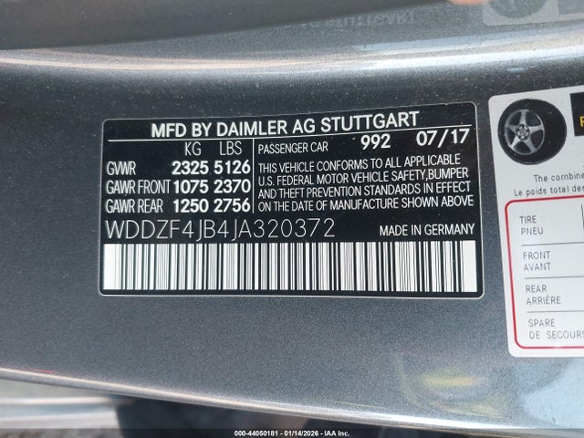 2018 MERCEDES-BENZ E 300 WDDZF4JB4JA320372 Photo 8