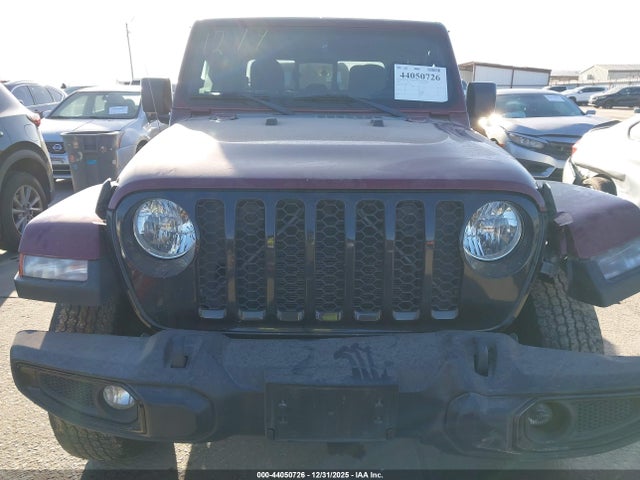 44050726 :رقم المزاد ، 1C6HJTAG0ML571657 vin ، 2021 Jeep Gladiator Willys Sport 4x4 مزاد بيع