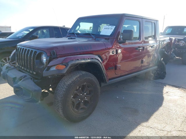 44050726 :رقم المزاد ، 1C6HJTAG0ML571657 vin ، 2021 Jeep Gladiator Willys Sport 4x4 مزاد بيع