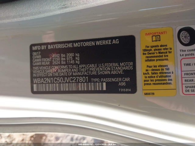 2018 BMW M240I WBA2N1C50JVC27801 Photo 8