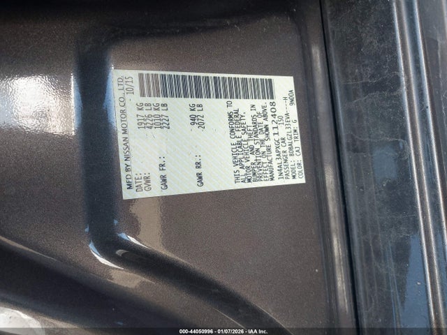 1N4AL3APXGC112408 Nissan Altima 2.5 S