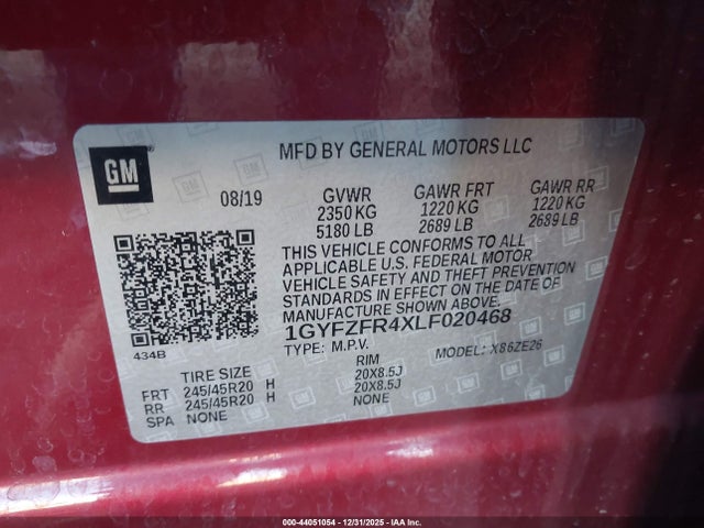 2020 CADILLAC XT4 1GYFZFR4XLF020468 Photo 8