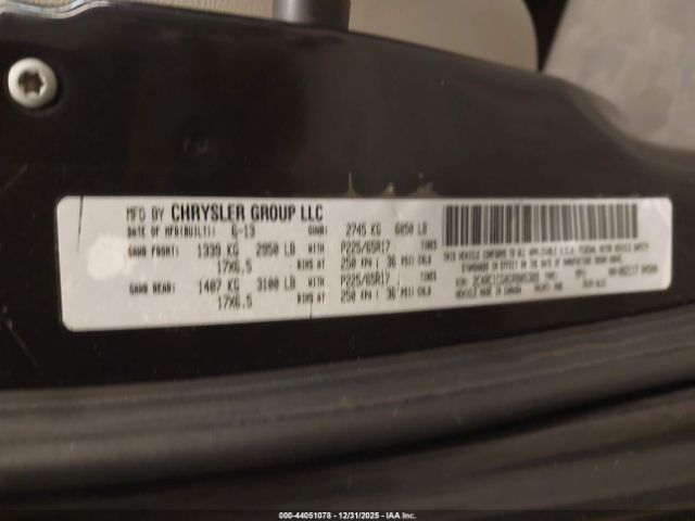 2013 CHRYSLER TOWN & COUNTRY 2C4RC1CG0DR805389 Photo 8