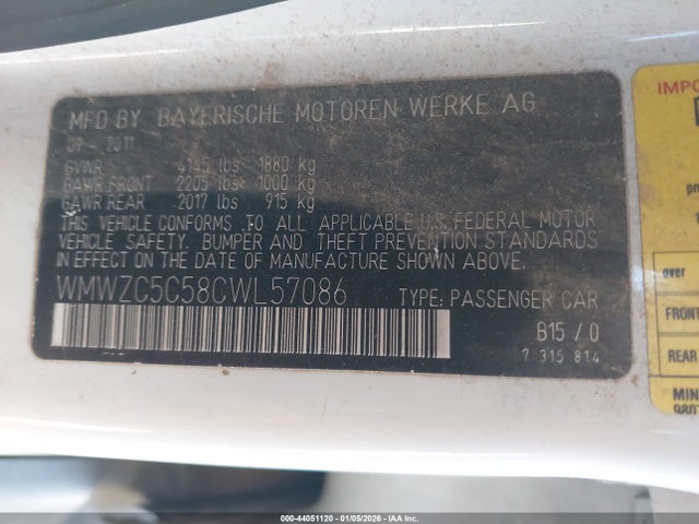 2012 MINI COOPER S COUNTRYMAN WMWZC5C58CWL57086 Photo 8
