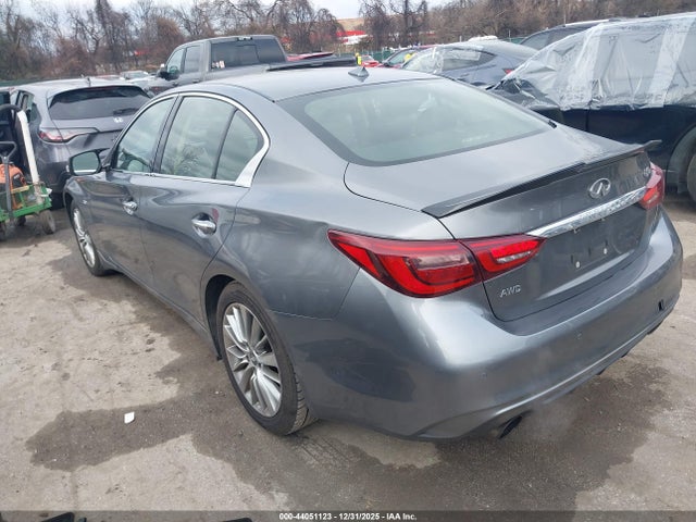Продаж на аукціоні авто 2018 Infiniti Q50 3.0t Luxe, vin: JN1EV7AR9JM441409, номер лоту: 44051123